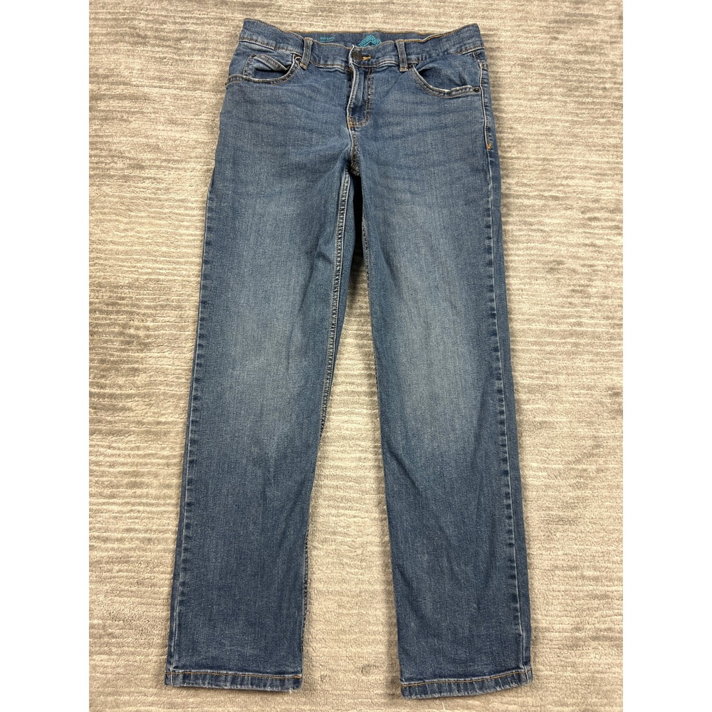 Thereabouts Jeans Boys 16H Blue Straight Leg Adjustable Waist Medium Stretch